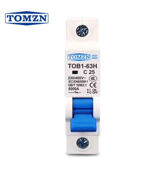 Tomzn MCB 1P AC TON1-63H